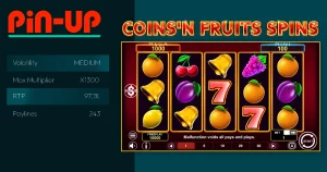 Coins’n Fruits Spins Game